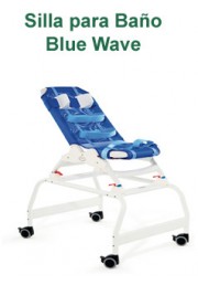 Silla de ruedas para Baño Blue Wave